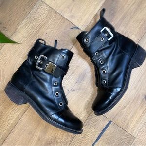 Giuseppe Zanotti Laceless Moto Boot